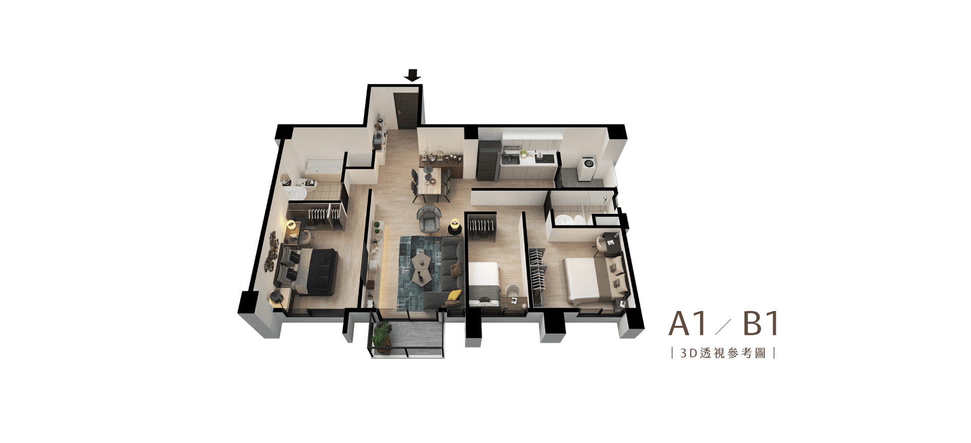 a1｜3D透視參考圖